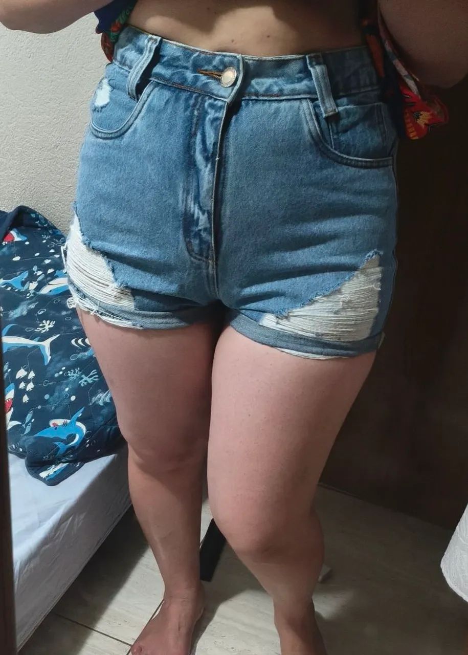 Short jeans Tam 40 - Foto 3