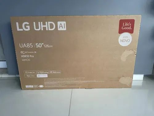TV LG 50 NOVA LACRADA COM NOTA FISCAL 