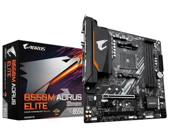 Placa-Mãe Gigabyte B550M Aorus Elite