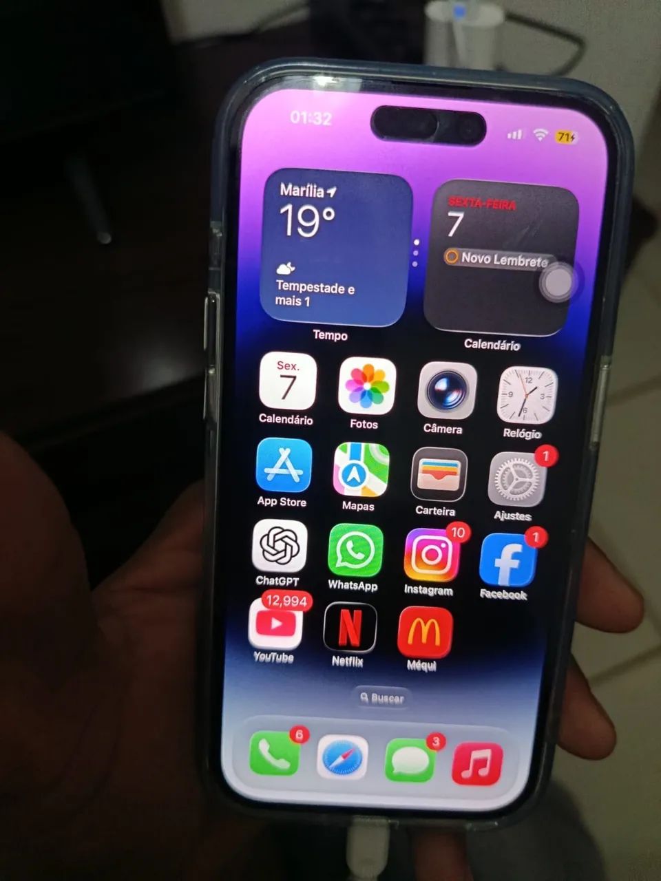 iPhone 14 Pro 128. 92% saúde original 