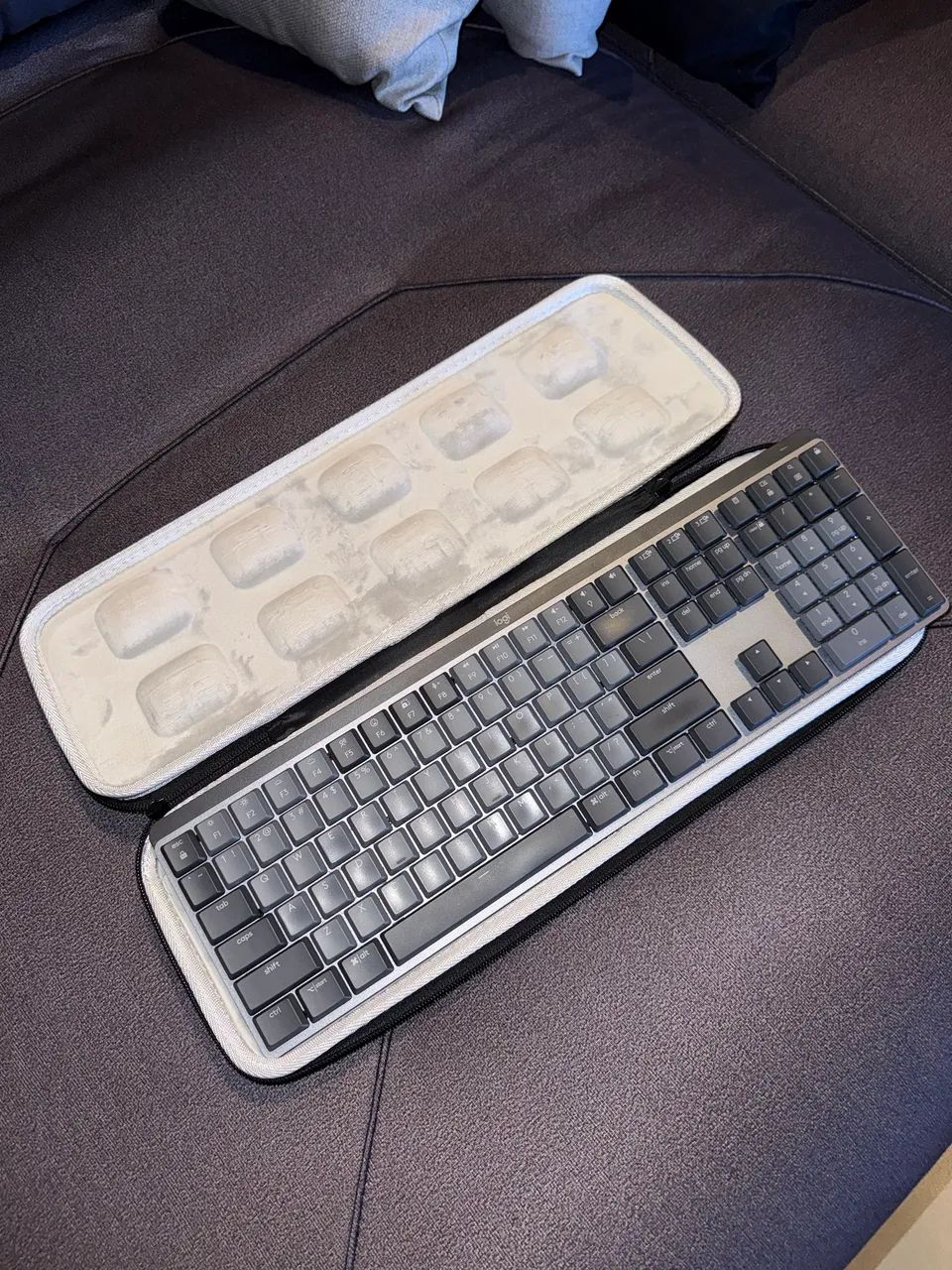 Teclado Logitech MX Keys Mecânico  - Foto 4