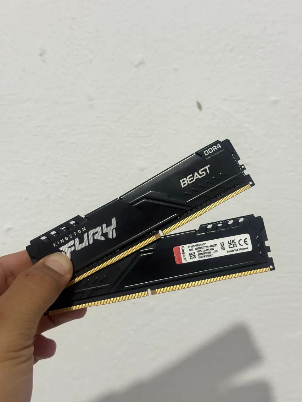 Memória RAM 8Gb hyperx 3200mhz ddr4  - Foto 2
