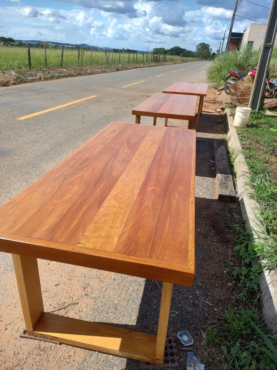 Mesa em madeira , - Foto 3
