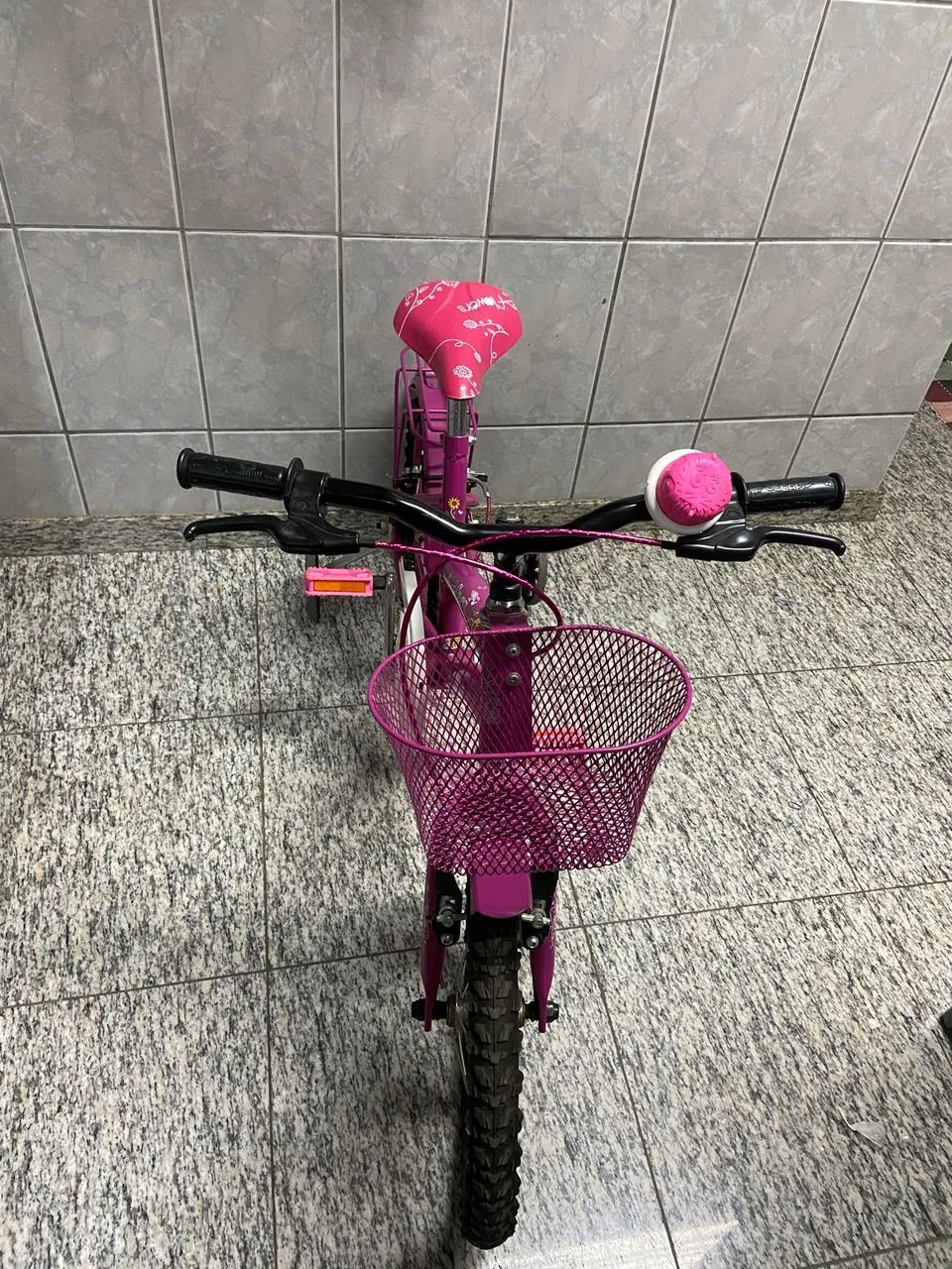 Bicicleta infantil rosa  - Foto 3
