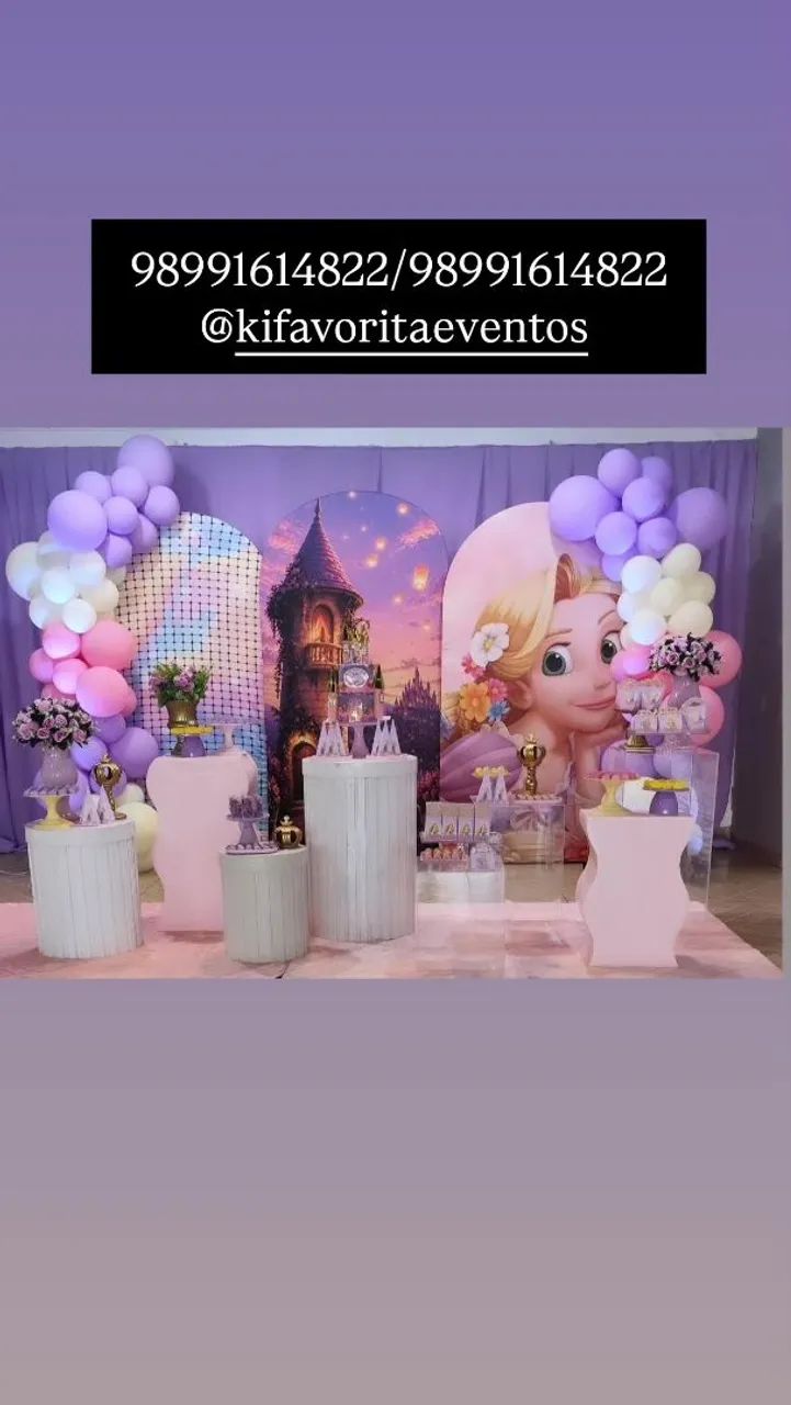Decoração de festas 