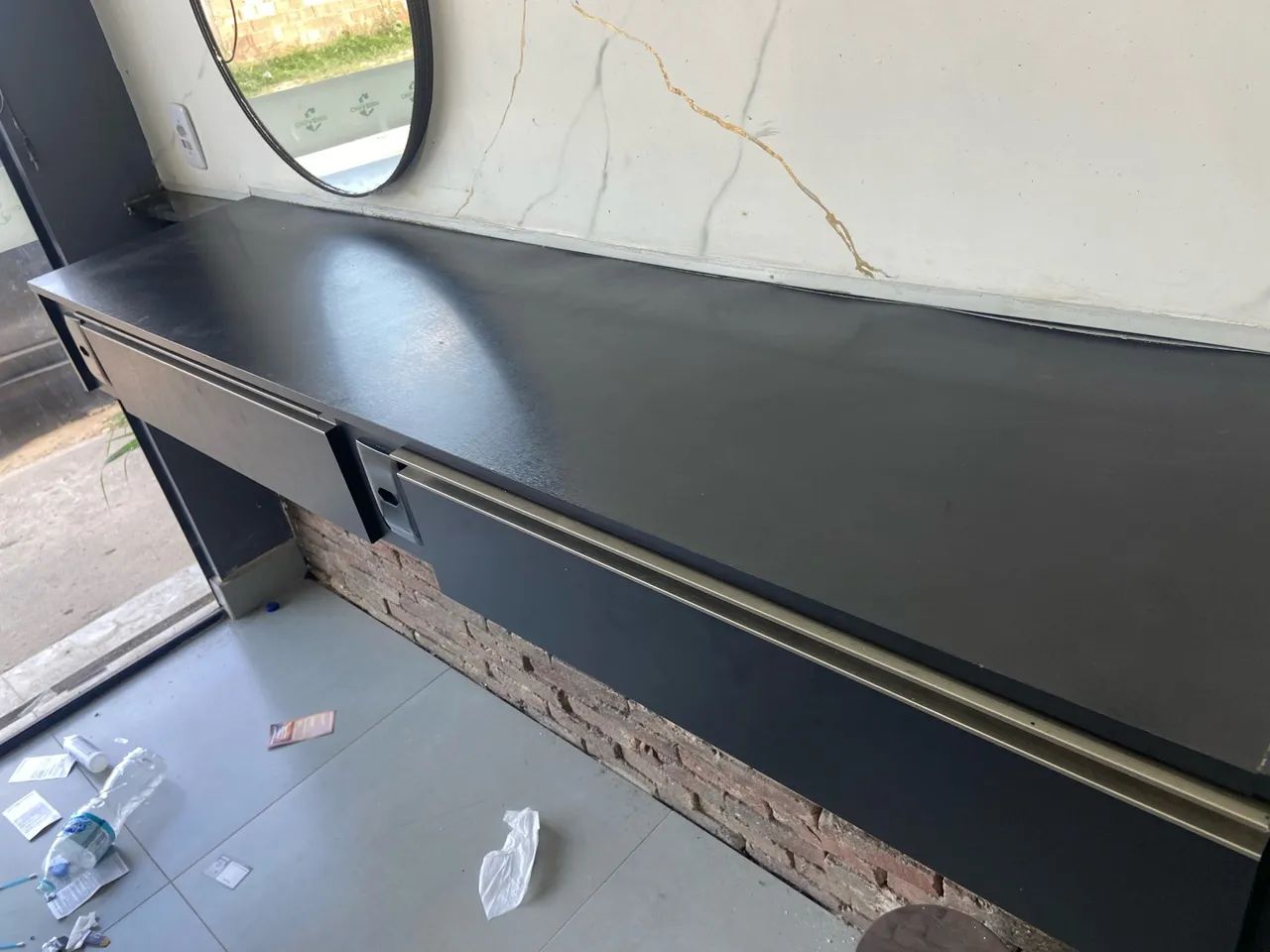 Bancada para salão 
