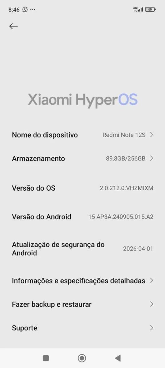 Redmi note 12s