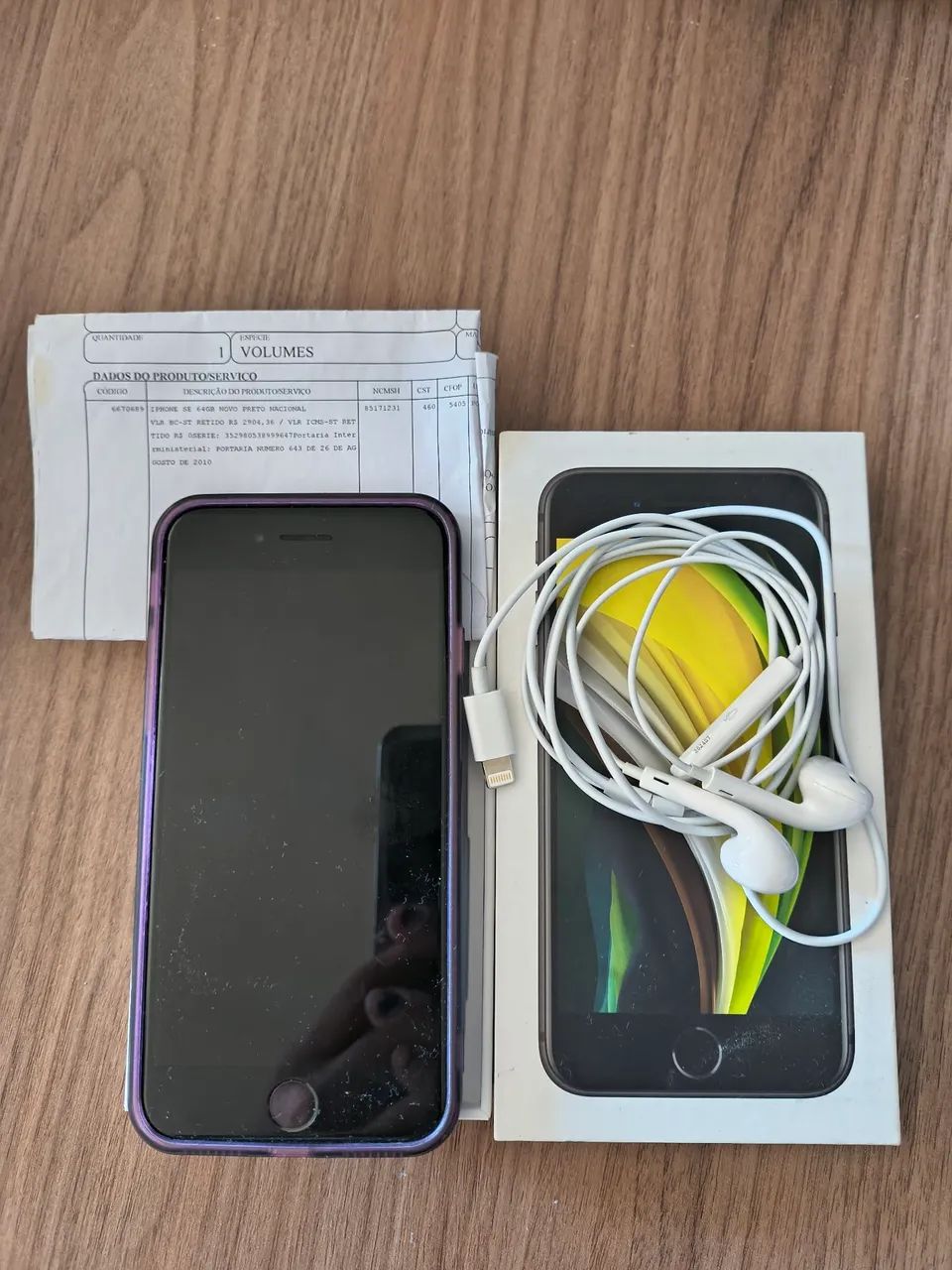 iPhone SE 2 geração defeito na tela