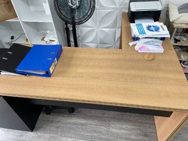 Mesa em L para escritório Alto Padrão - Foto 4