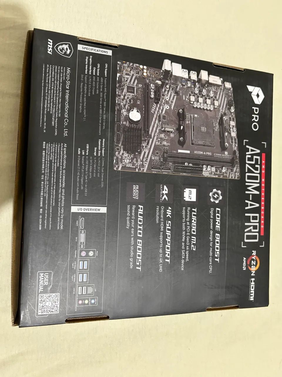 Placa mãe MSI A420M -A PRO - Foto 3