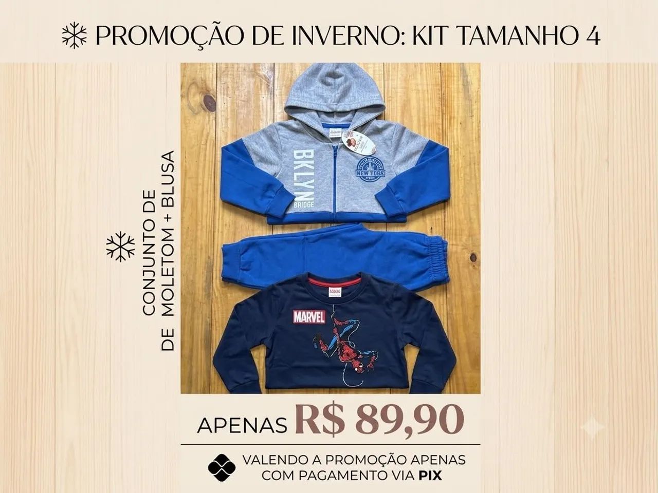 Promoção Kit de Inverno  - Foto 2