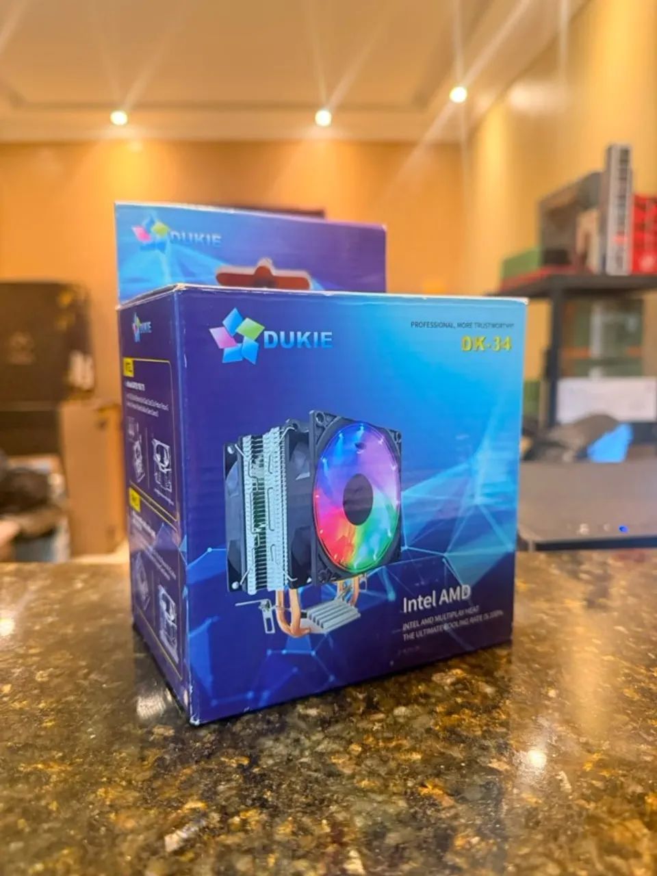 Air Cooler Duplo Led Rgb Intel Amd