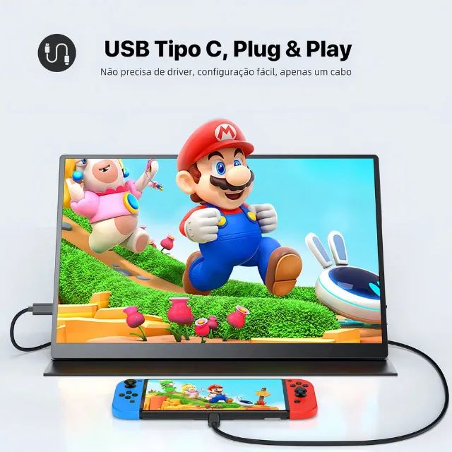 Monitor Portátil Uperfect 16 Polegadas novo na caixa - Foto 5