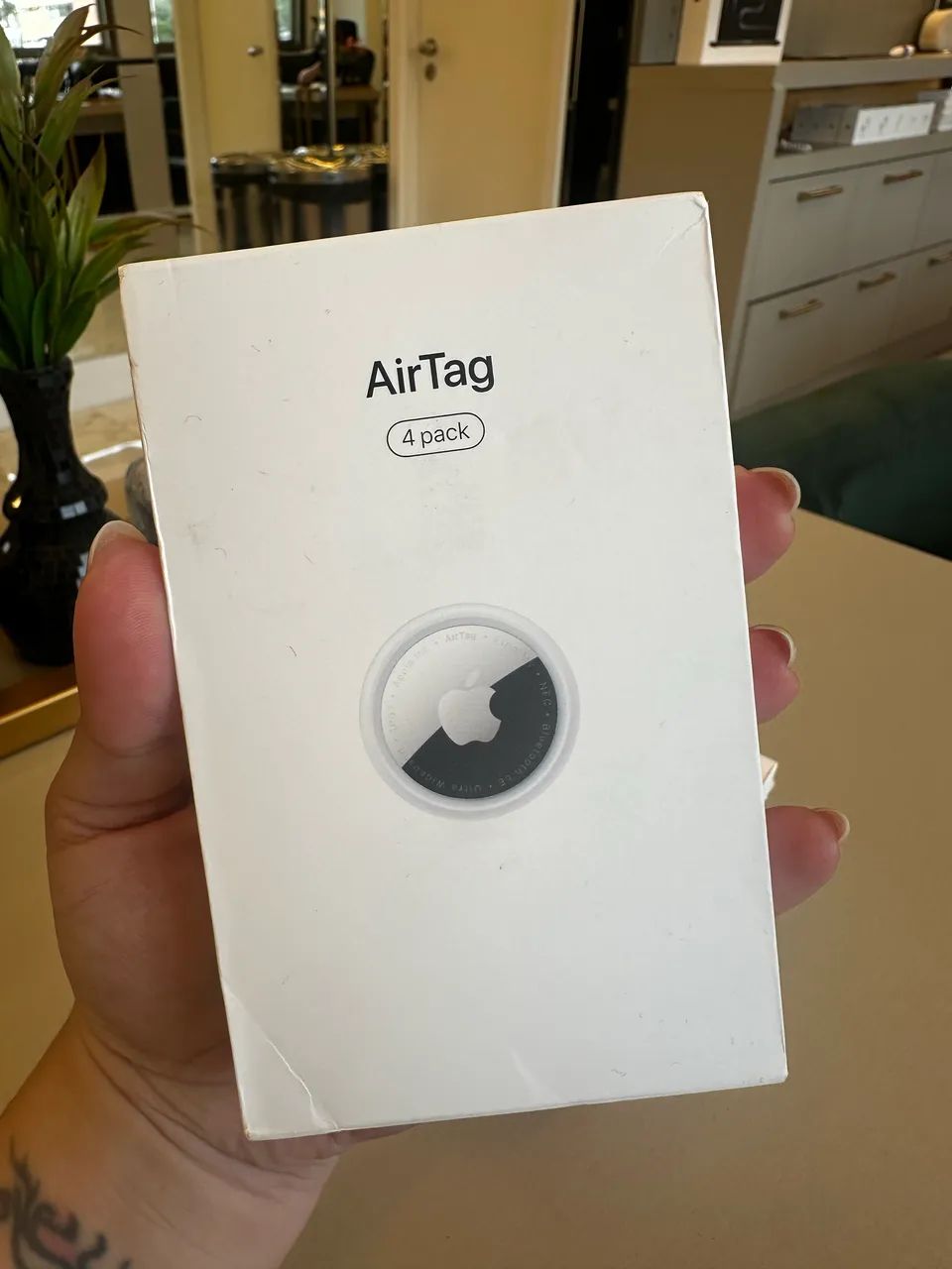 AirTag Pack 4 unidades Novo Lacrado / Loja Física - Foto 2