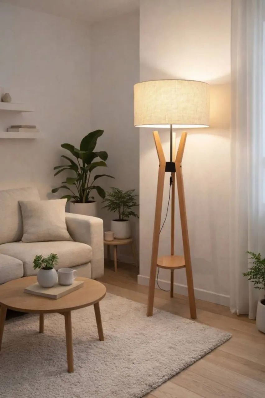 Luminária de piso Candeeiro 