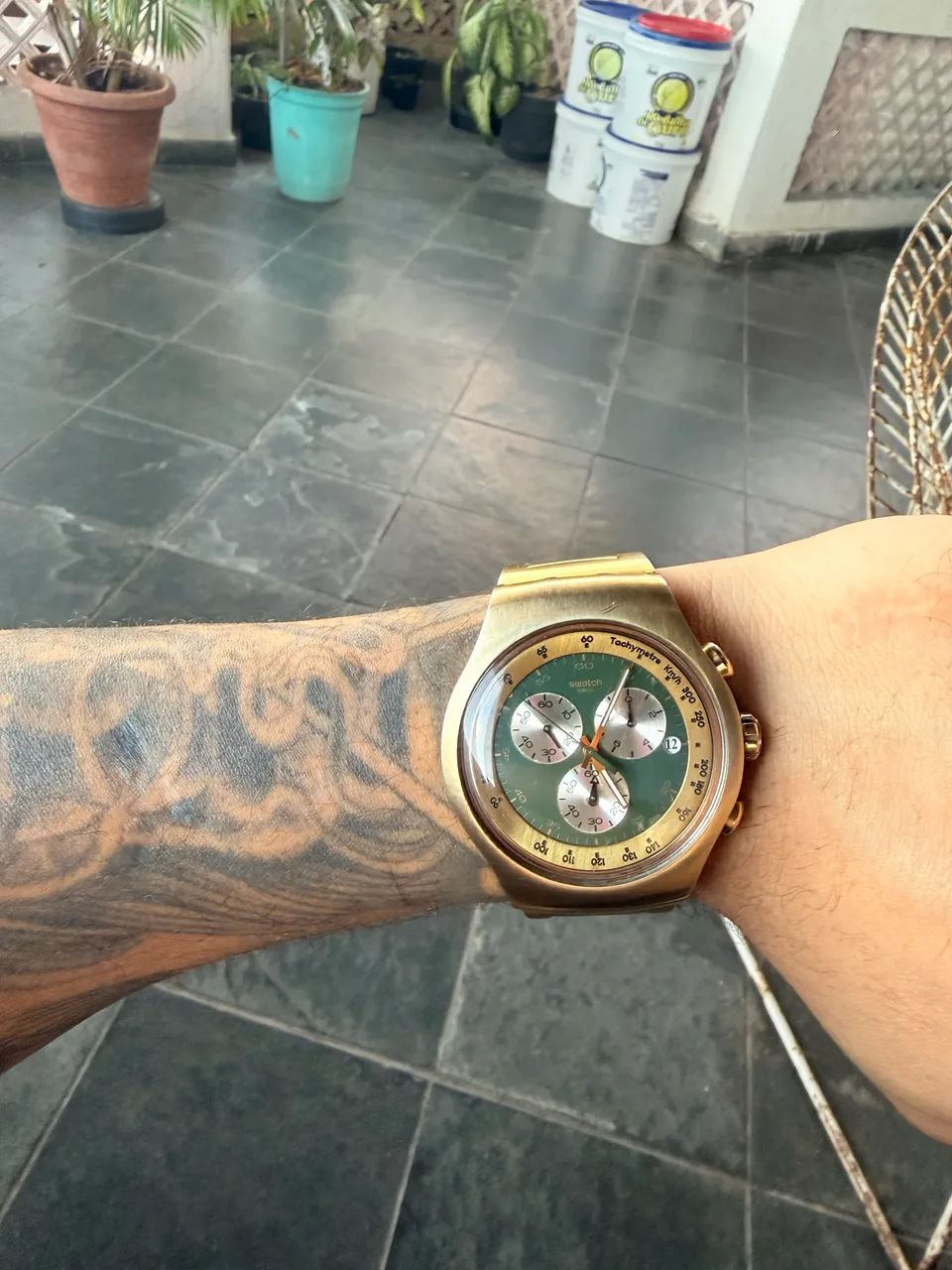 Swatch Cara verde  - Foto 4
