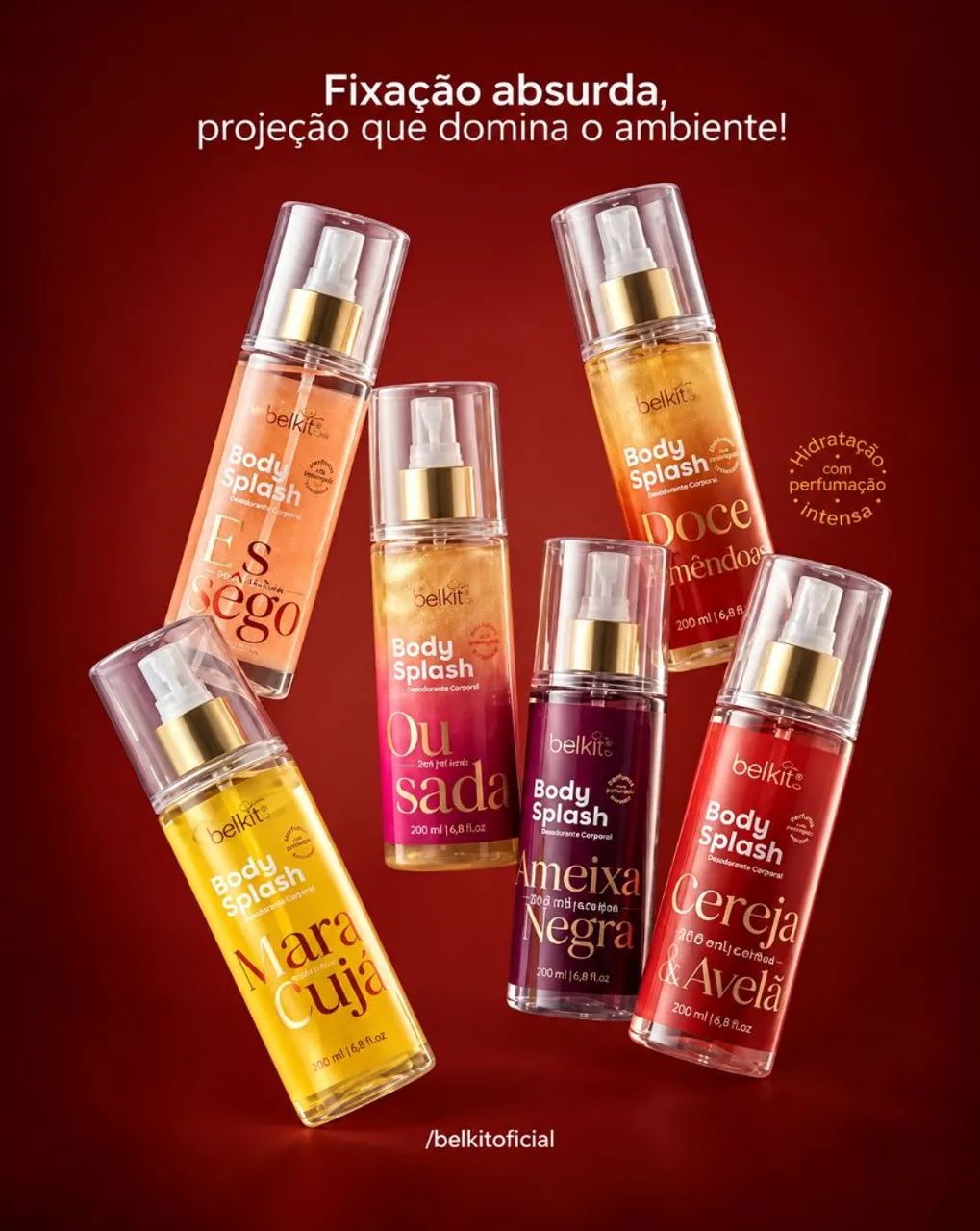 Body Splash Belkit 200 ml - Foto 3