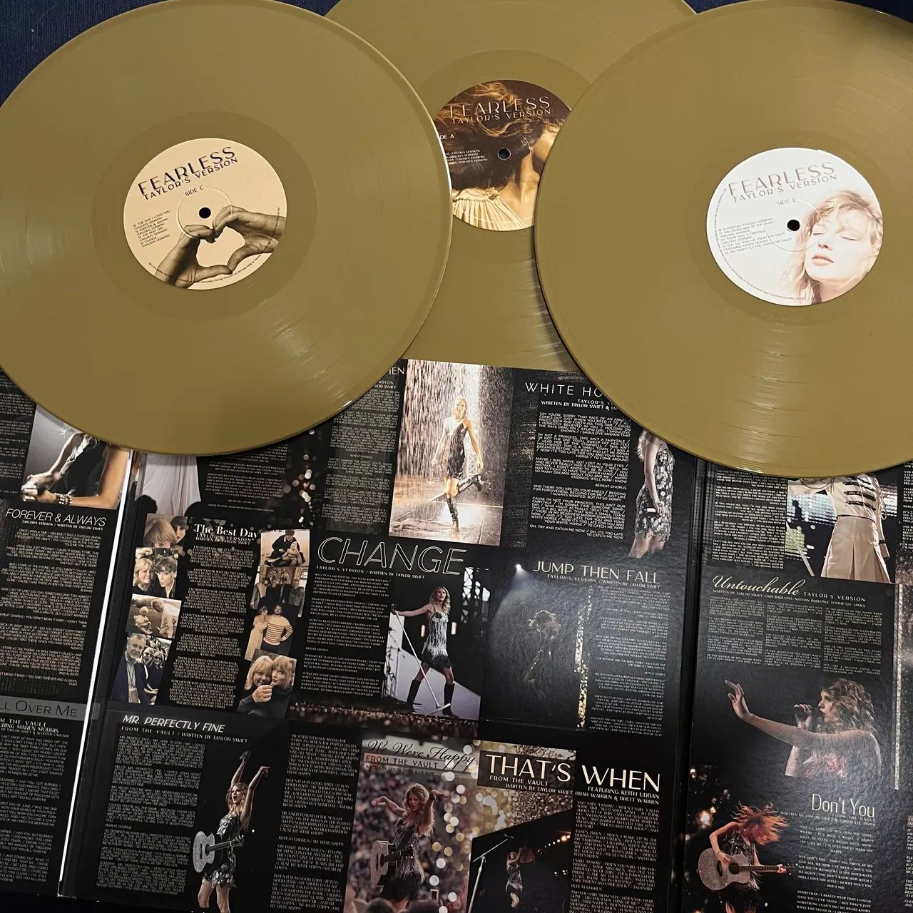 Taylor Swift - Fearless (TV) Gold Vinyl - Foto 2