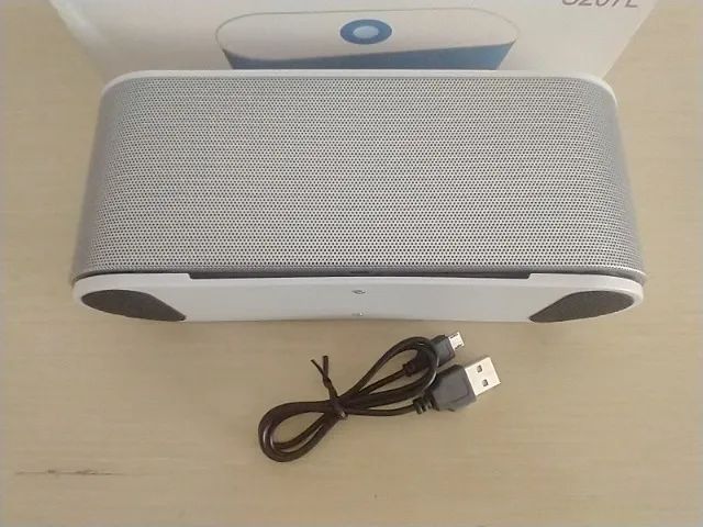 Caixinha De Som Bluetooth Speaker S207 na embalagem  - Foto 3
