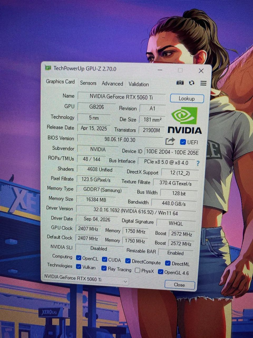 RTX 5060 TI 16GB RAM - Foto 3