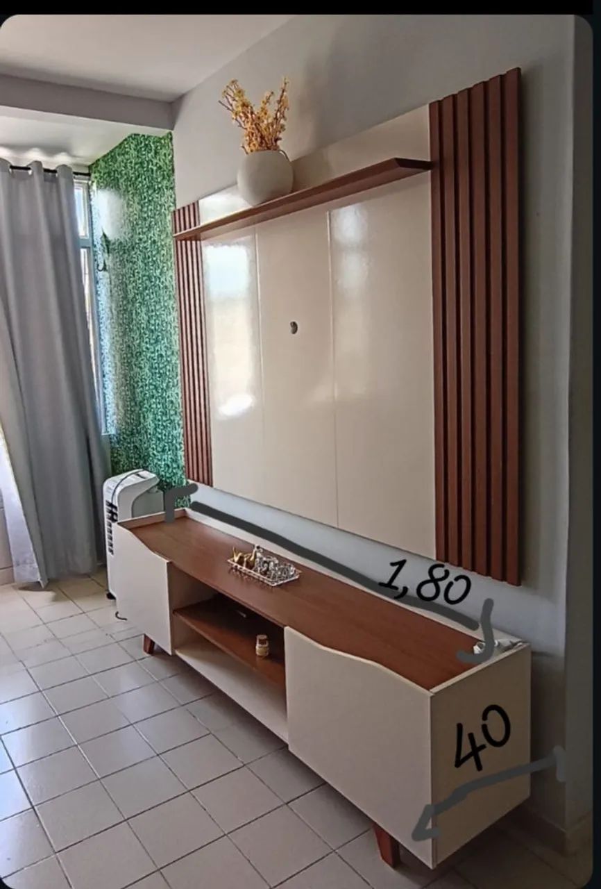 Rak com painel pra sala 