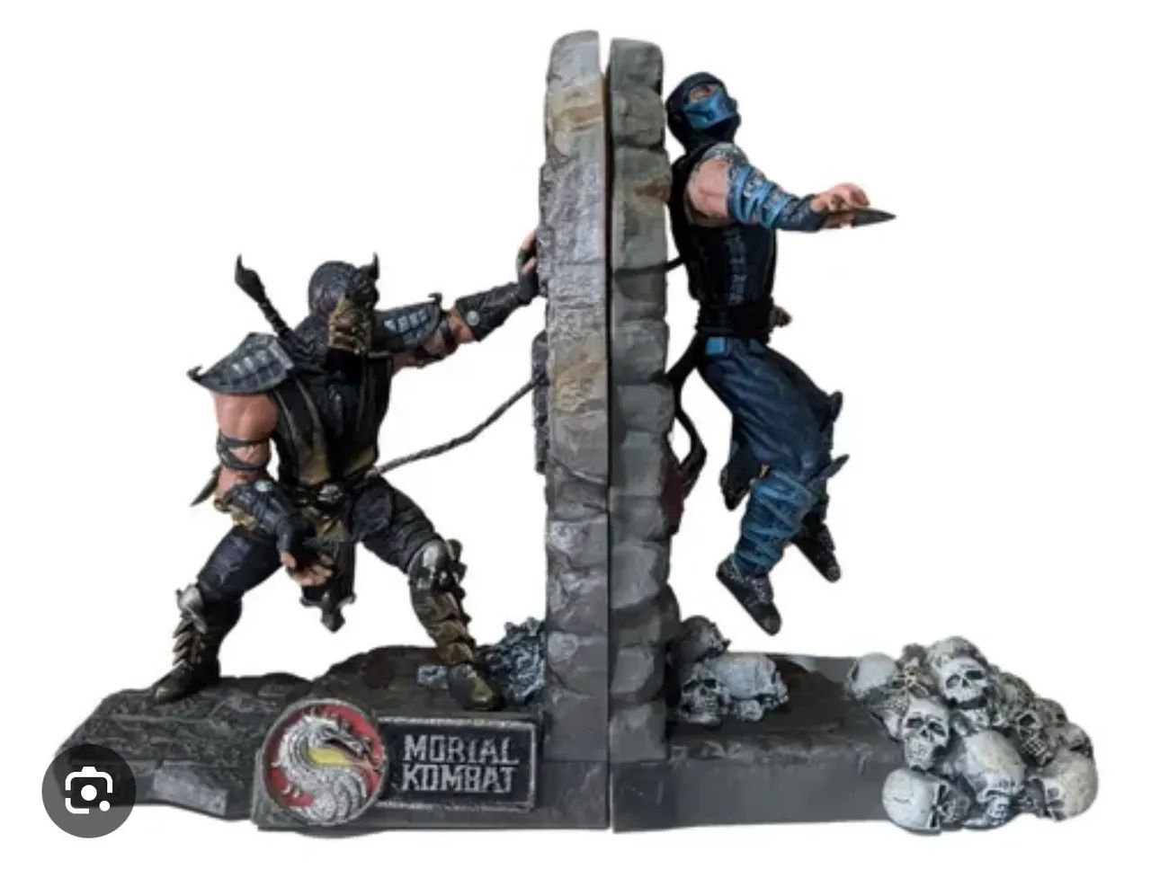 Aparador de Livros com action figures Mortal Kombat - Foto 2