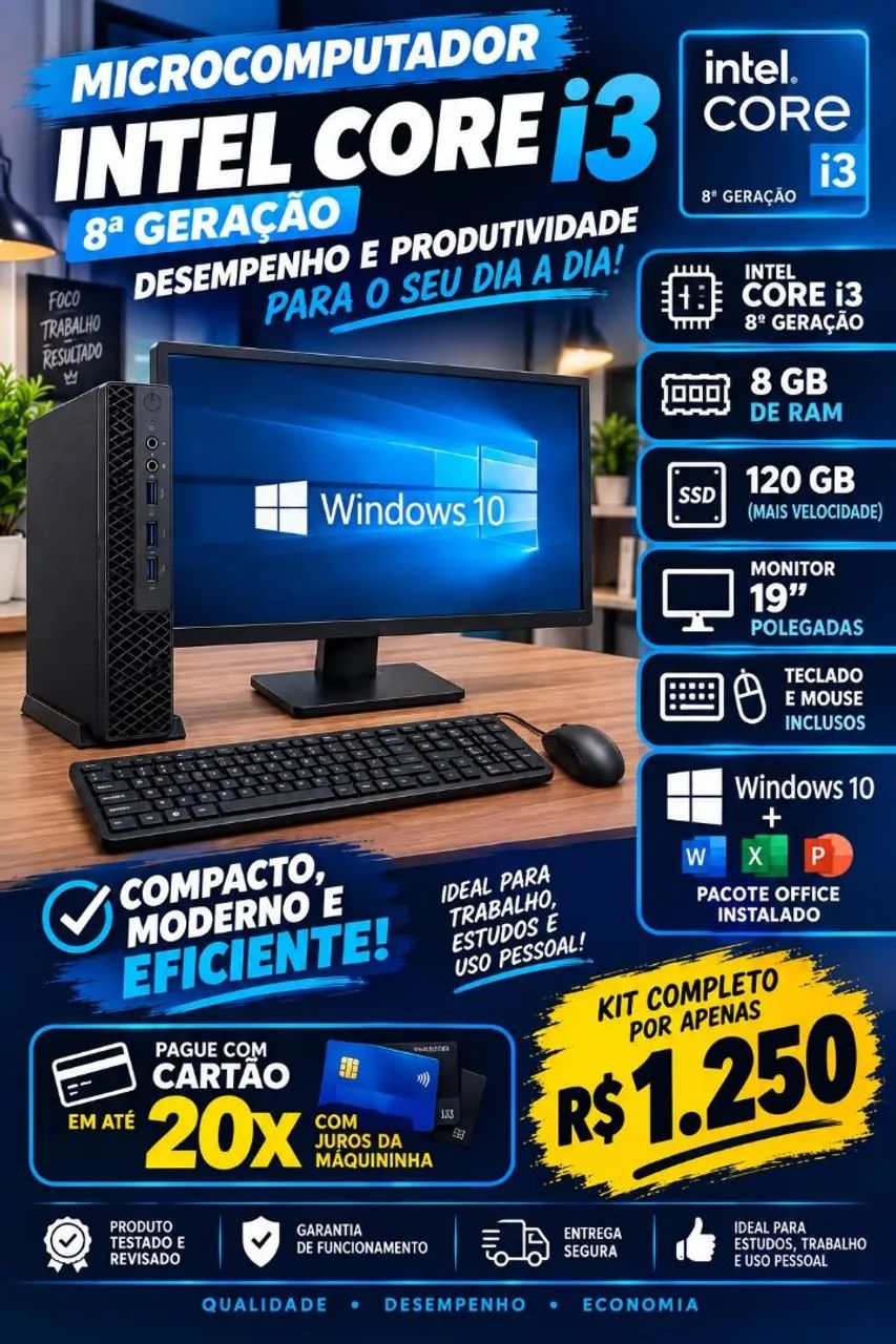 Computador Completo Dell Optiplex 3060