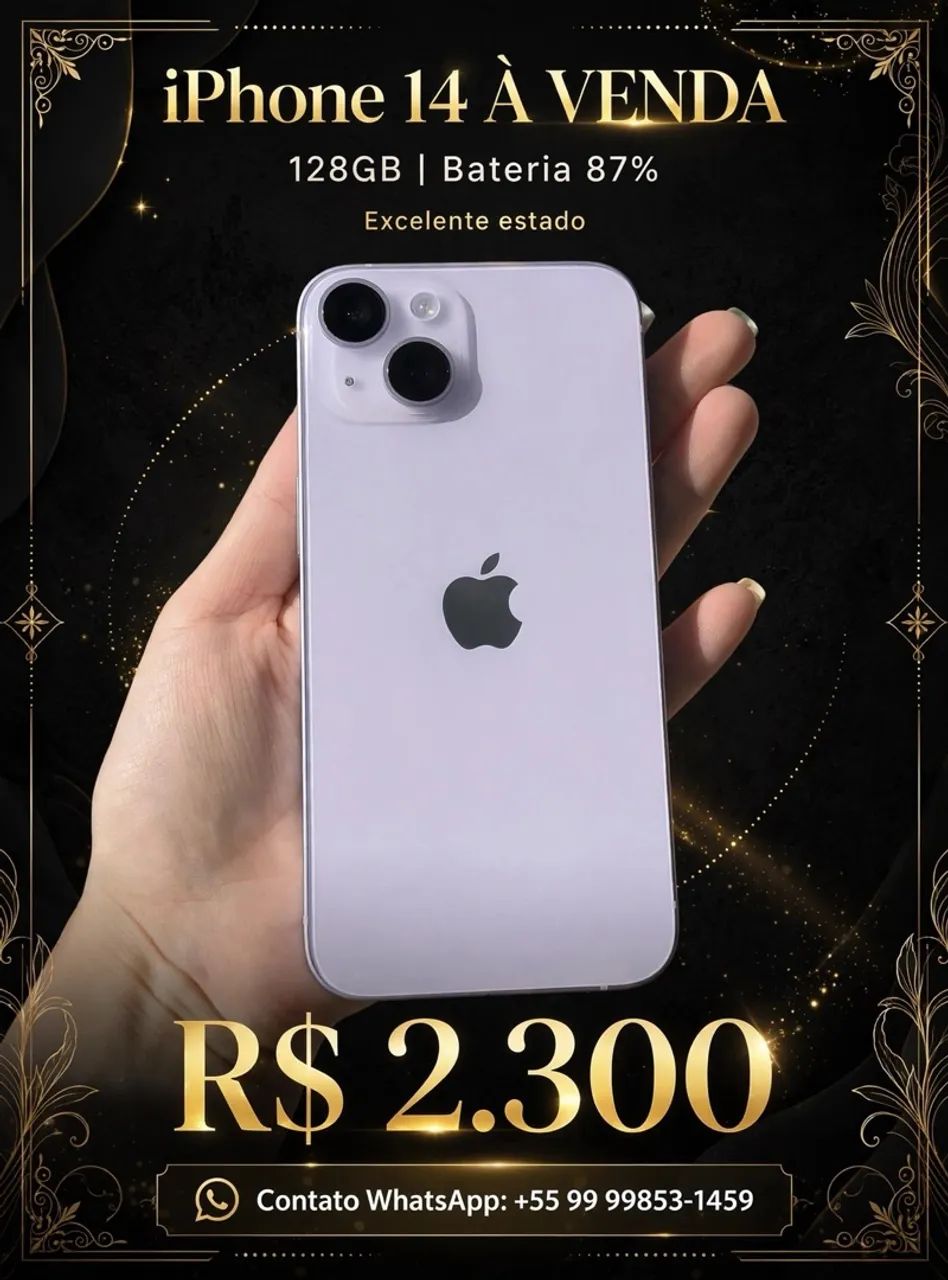 iPhone 14 seminovo a venda 