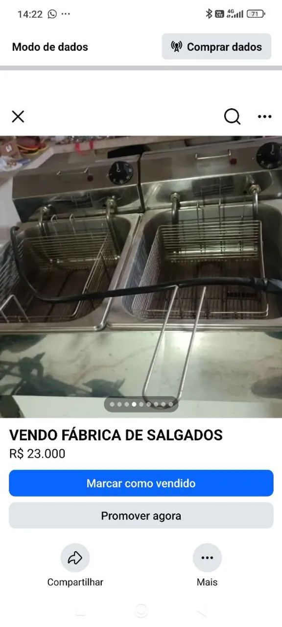 VENDO FABRICA DE SALGADOS COMPLETA  - Foto 4