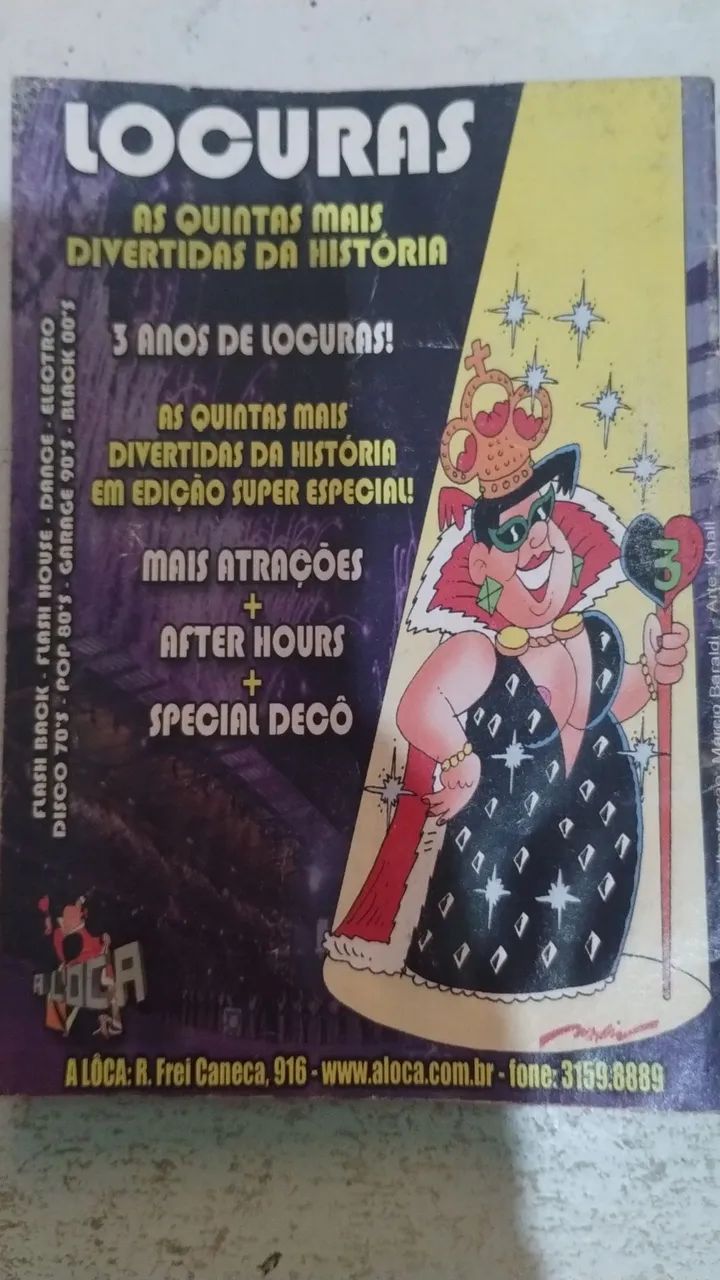 Dois exemplares raros de A Lôca Zine (Edição de Aniversário