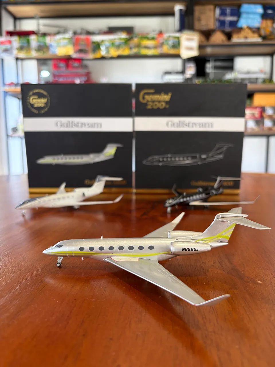 Miniatura avião Gulfstream G650 1/200 - Foto 2