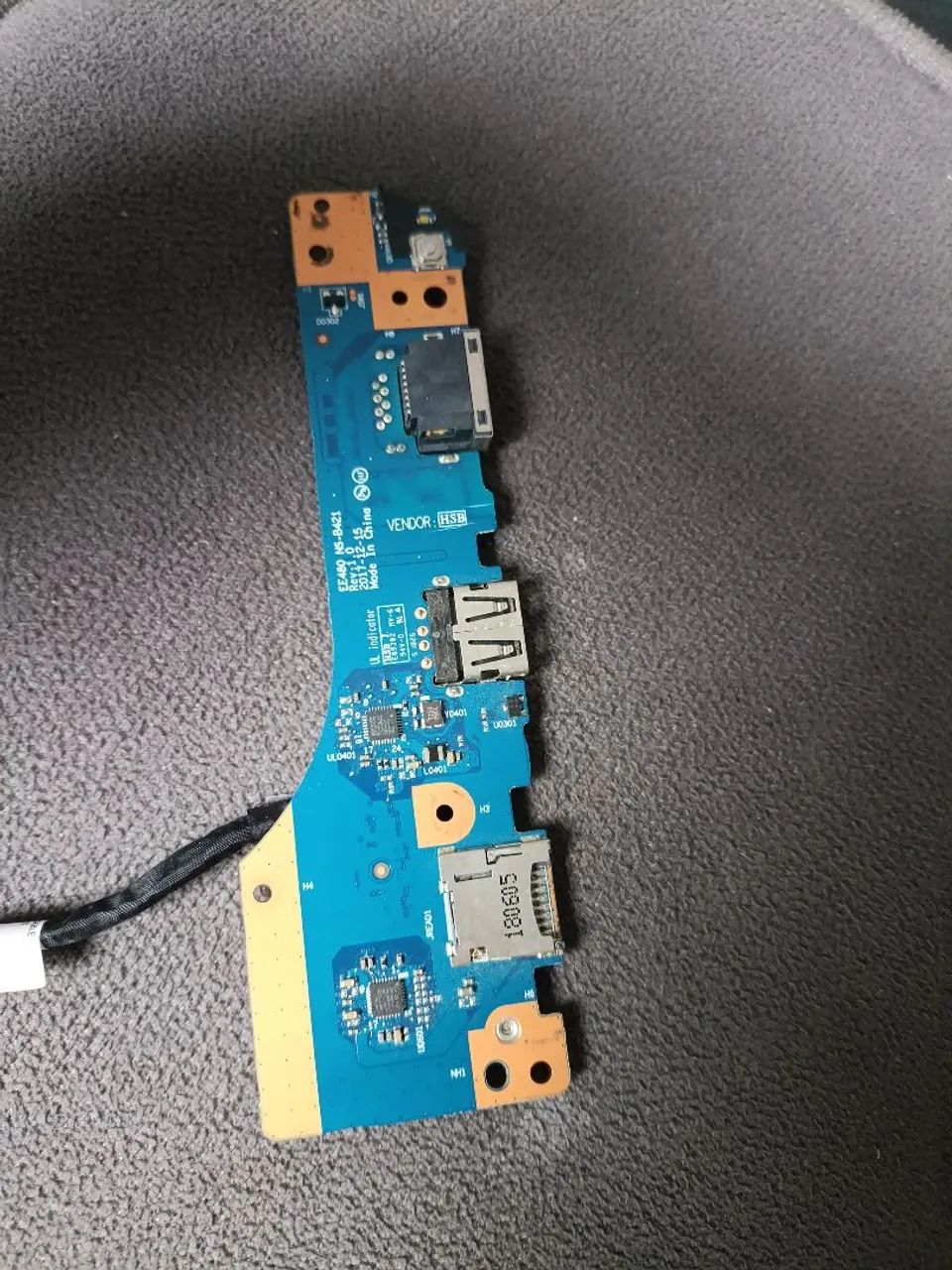placa filha I/O (entrada/saída) original  modelos E480, E485 e E490