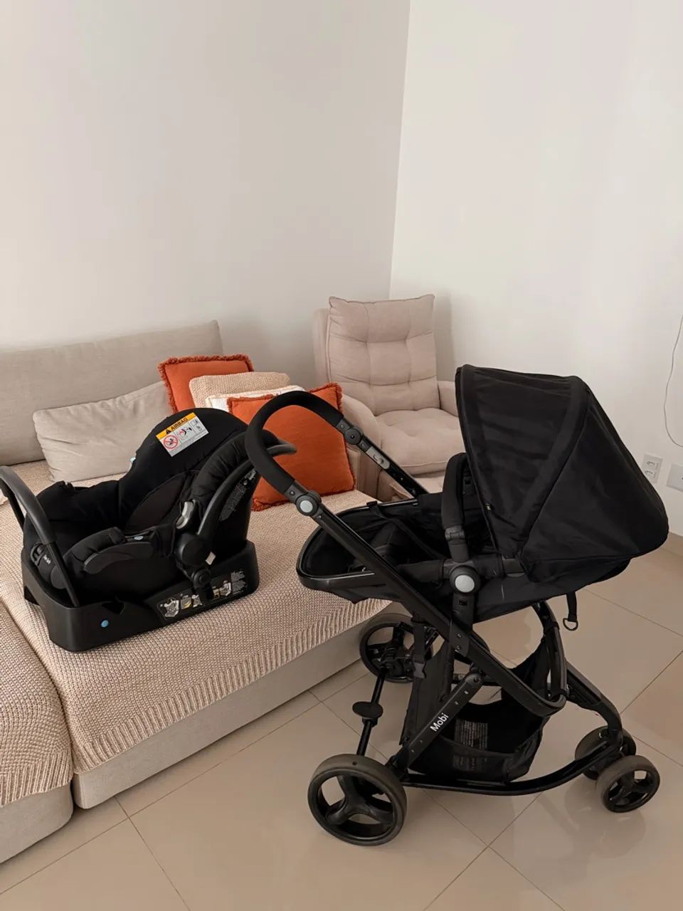 Carrinho de bebê Saffety 