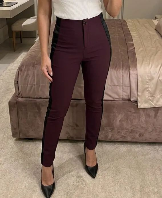 Calça com Lycra Tam P 34/36 - Foto 4
