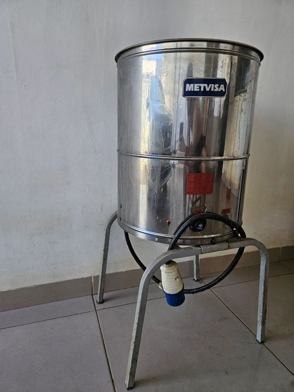 Fritadeira Industrial Metvisa Água e Óleo