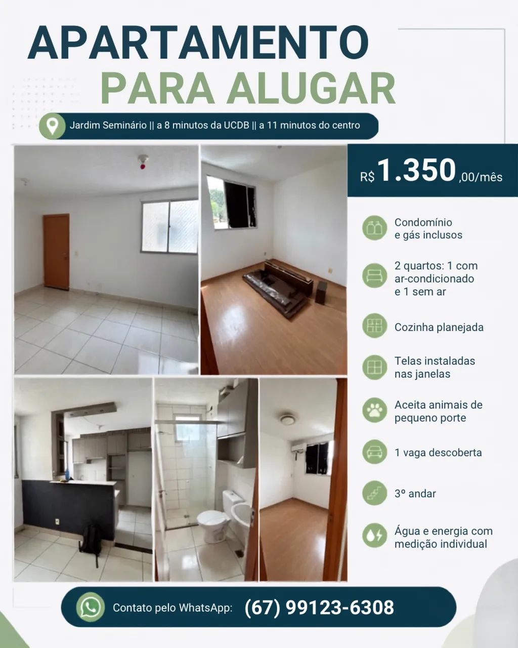 Apartamento para alugar 