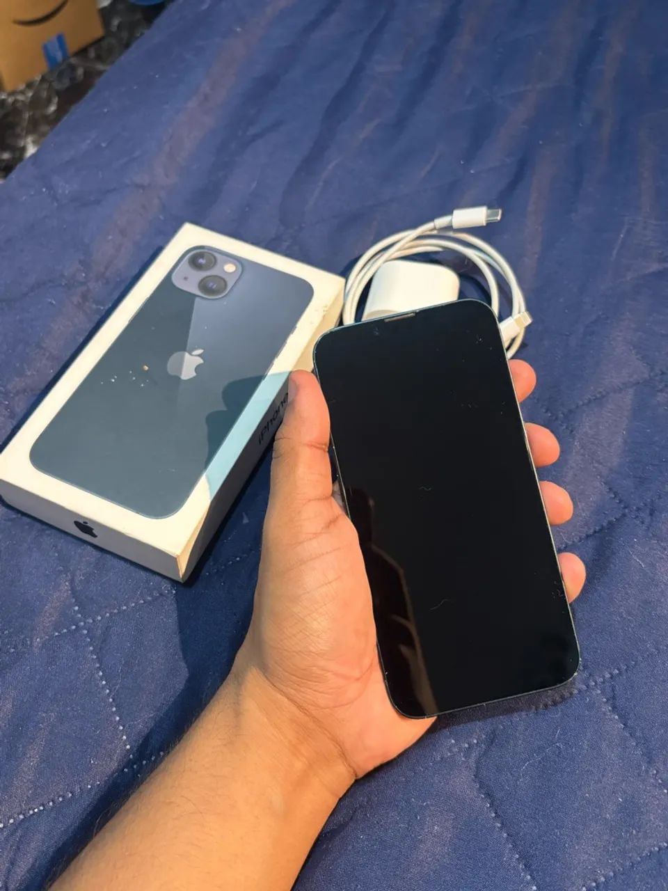iPhone 13 midnight 128gb + Caixa original - Foto 2