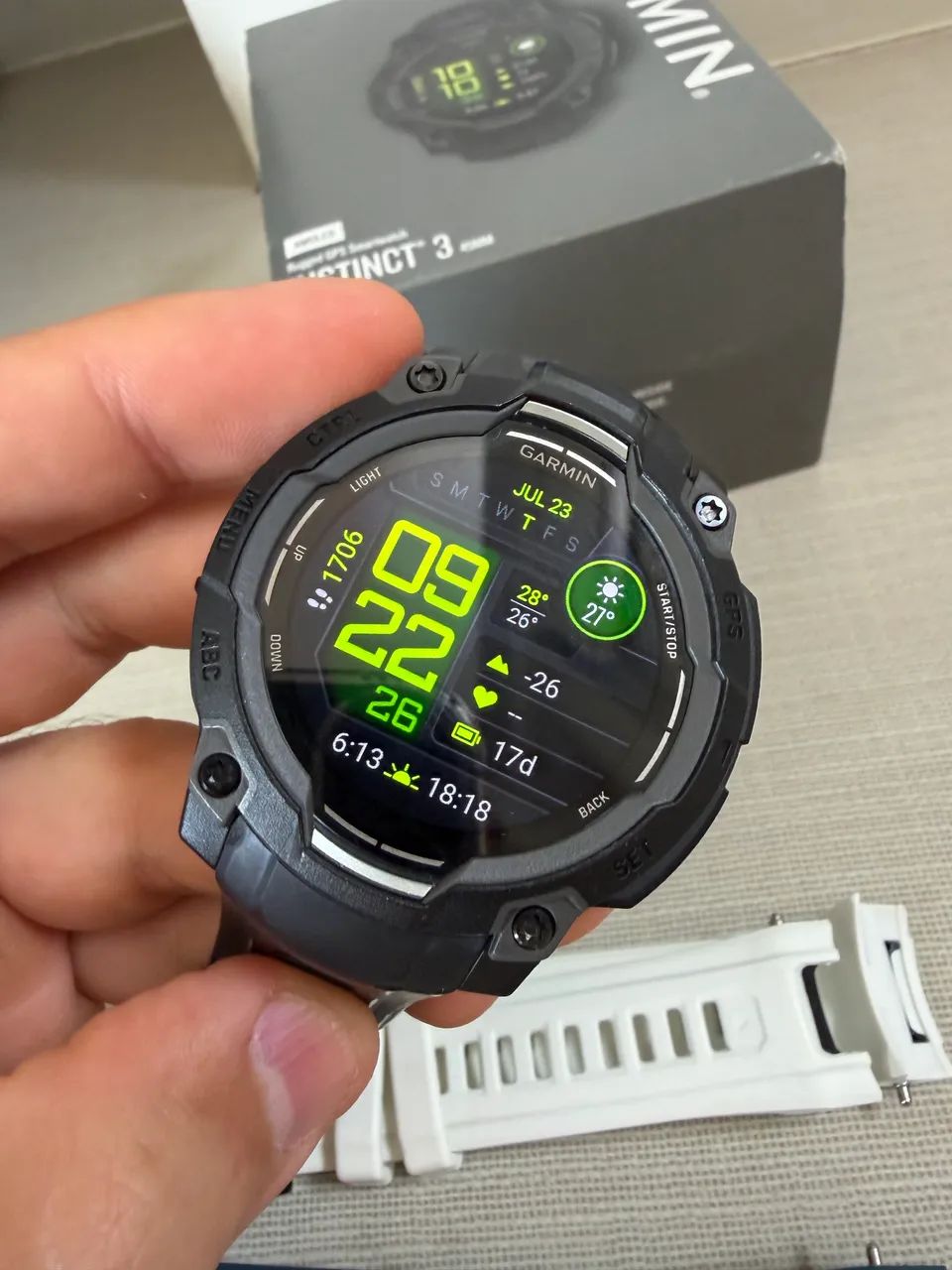 Garmin instinct 3 45mm amoled - Foto 3