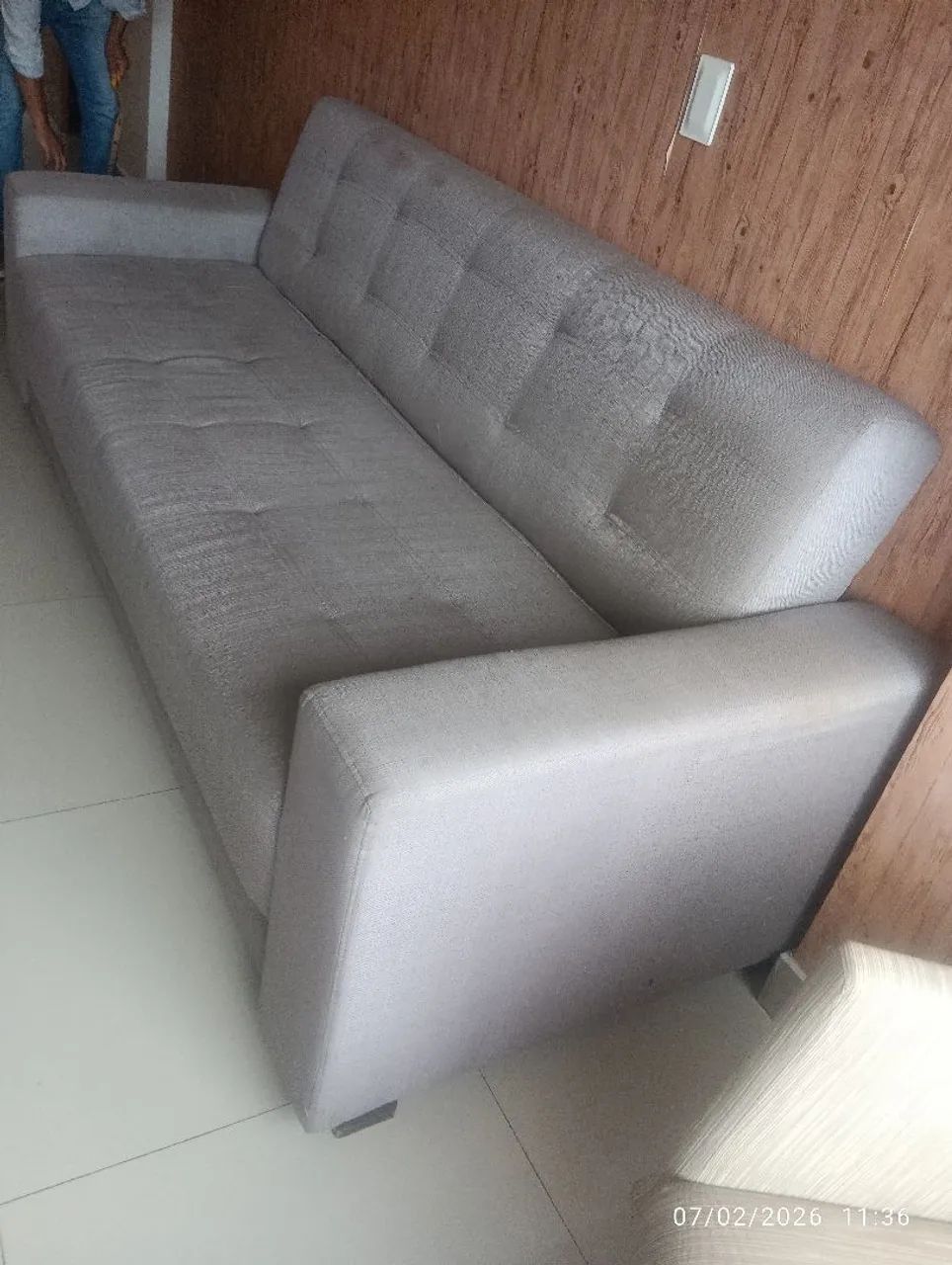 Sofá 3 lugares em perfeito estado  - Foto 2