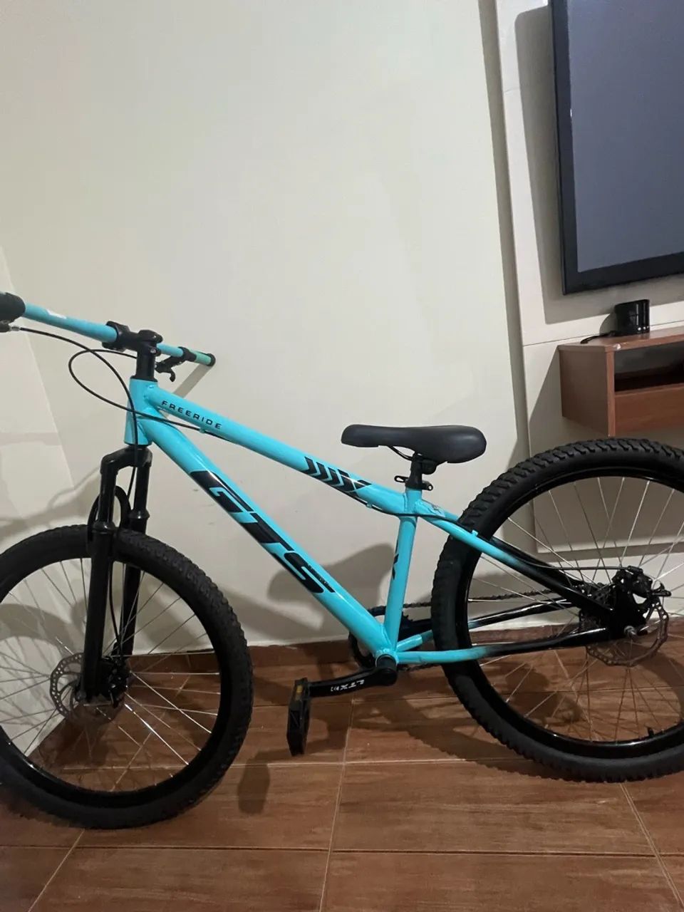 Bicicleta zero aro 26 gts x3 freeride freio a disco  - Foto 3