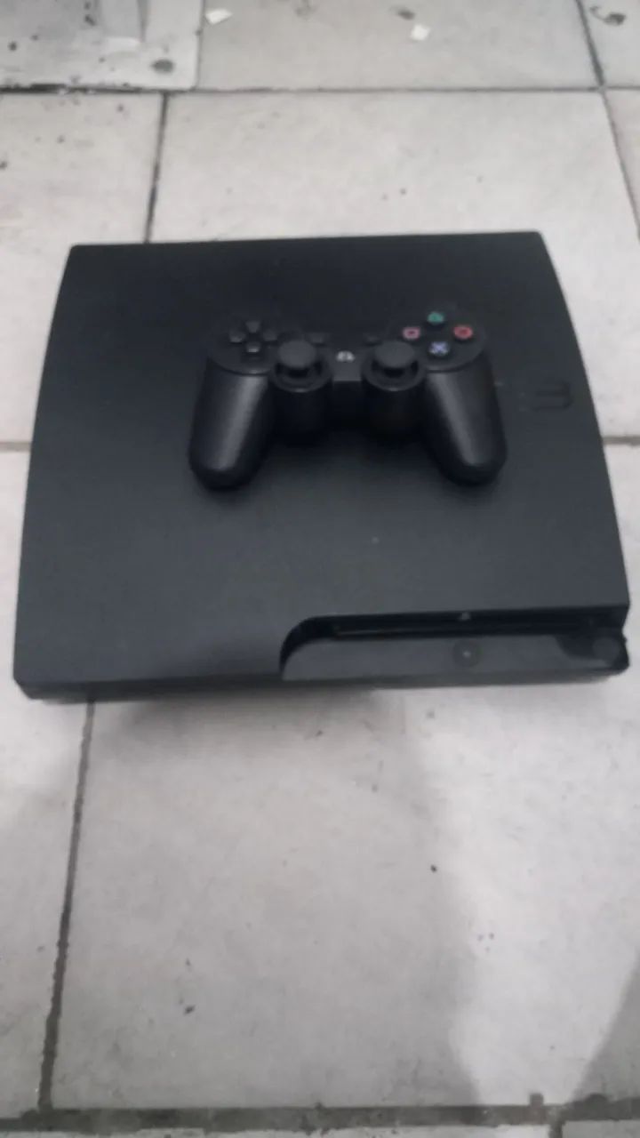 Ps3 com jogos 