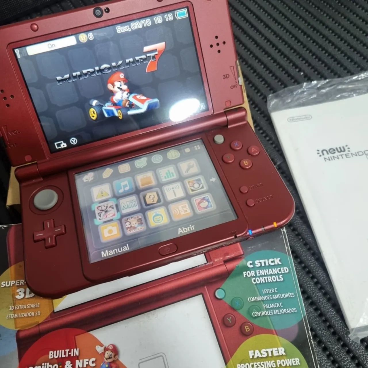 Nintendi 3DS XL com Serial Batendo - Foto 3