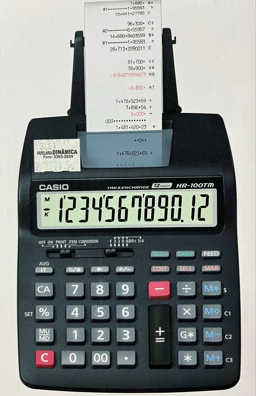Vendo calculadora SHARP COMPET VX-2652H / Usada super conservada. - Foto 2