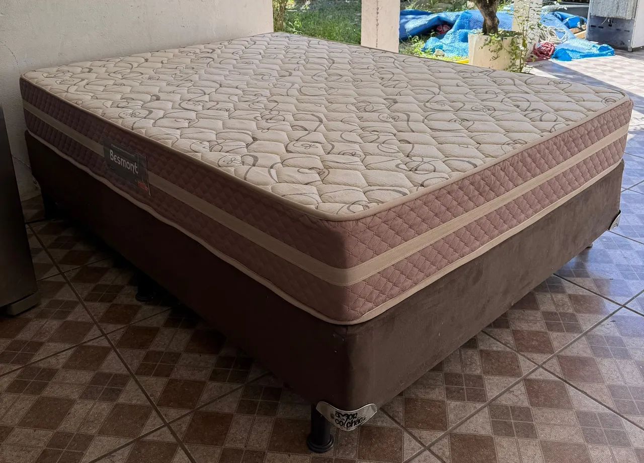 Cama Box Semi Nova A Venda !!  - Foto 4