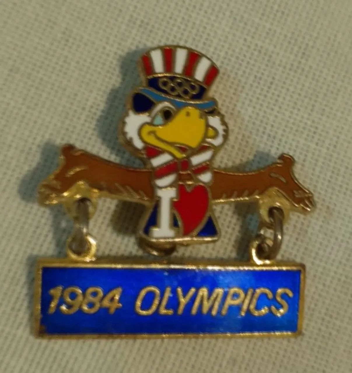 Pin original olimpíada 1984 para colecionador