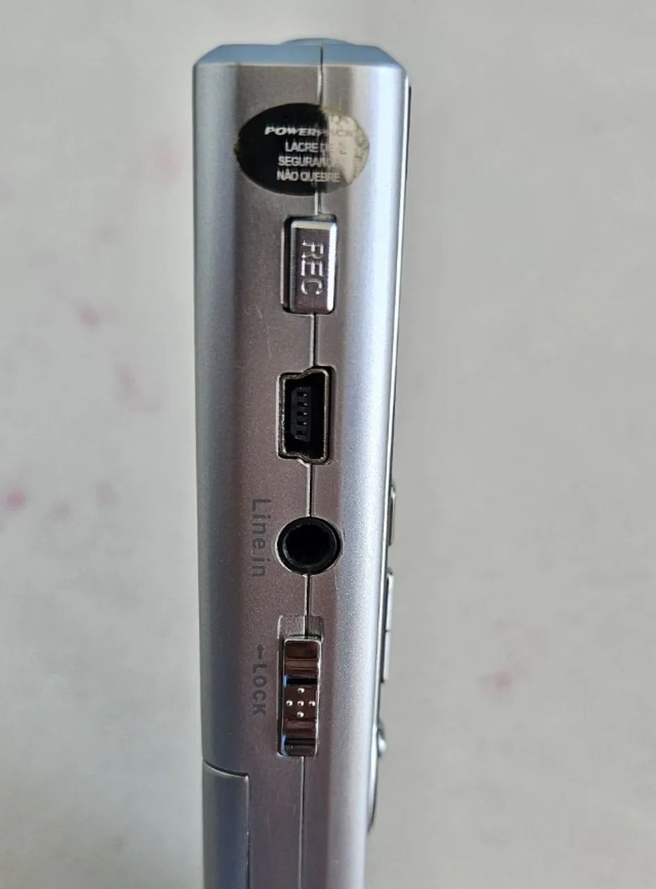 Gravador digital POWERPACK 1920 grava voz ligação telefônica reproduz no PC e fone de ouvi - Foto 4