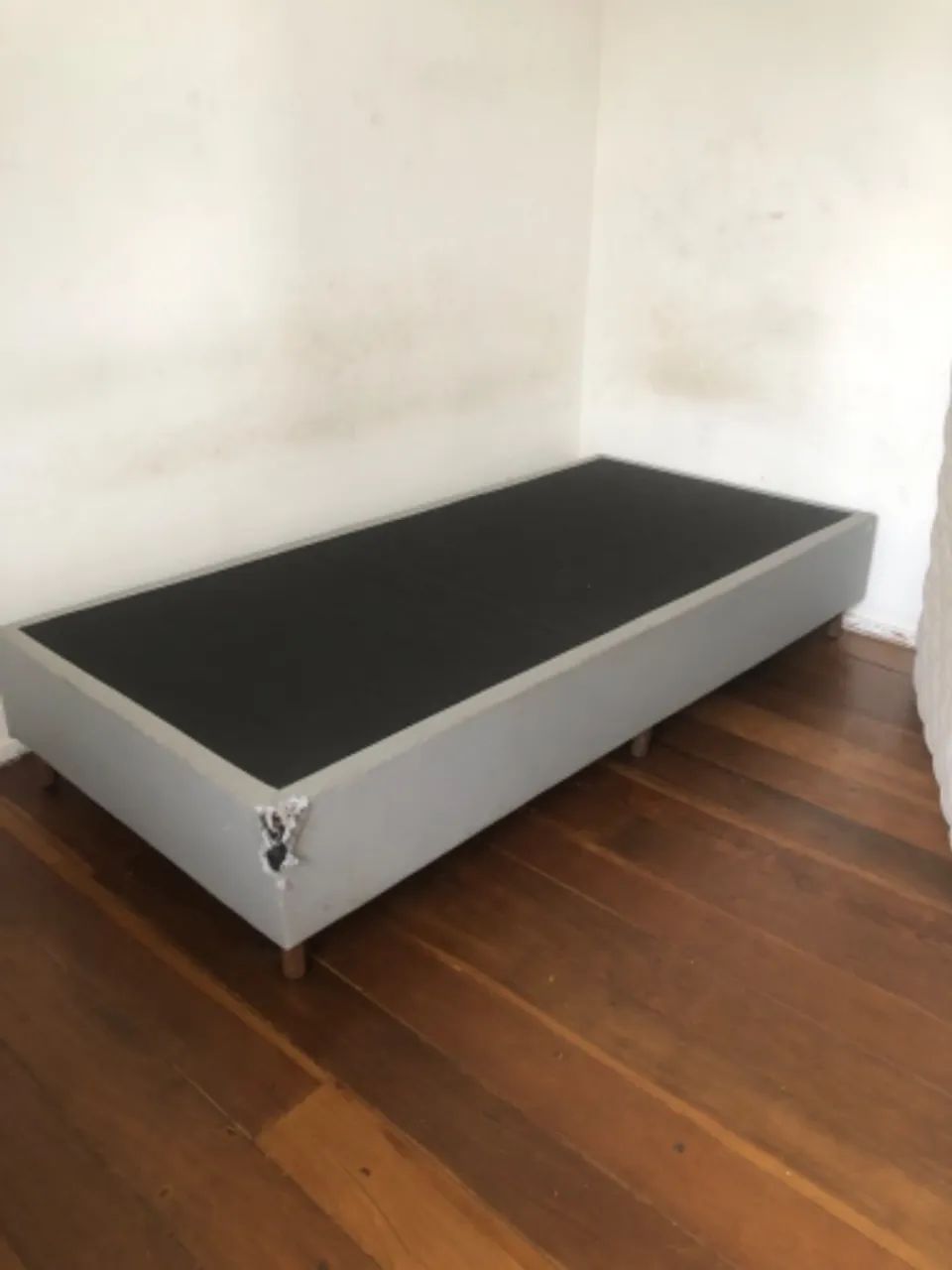 Cama box+colchão solteiro