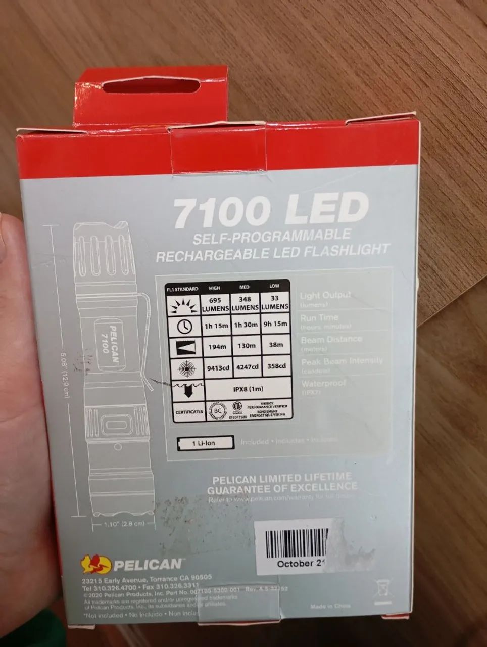 Lanterna Pelican 7100 LED - Foto 2