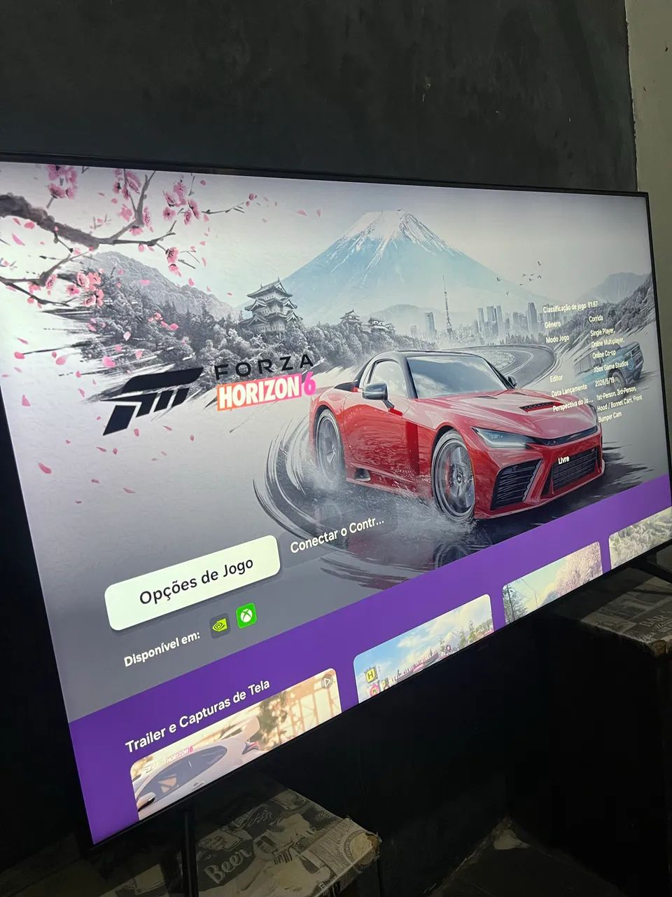 Tv samsung 50 polegadas com Xbox embutido 