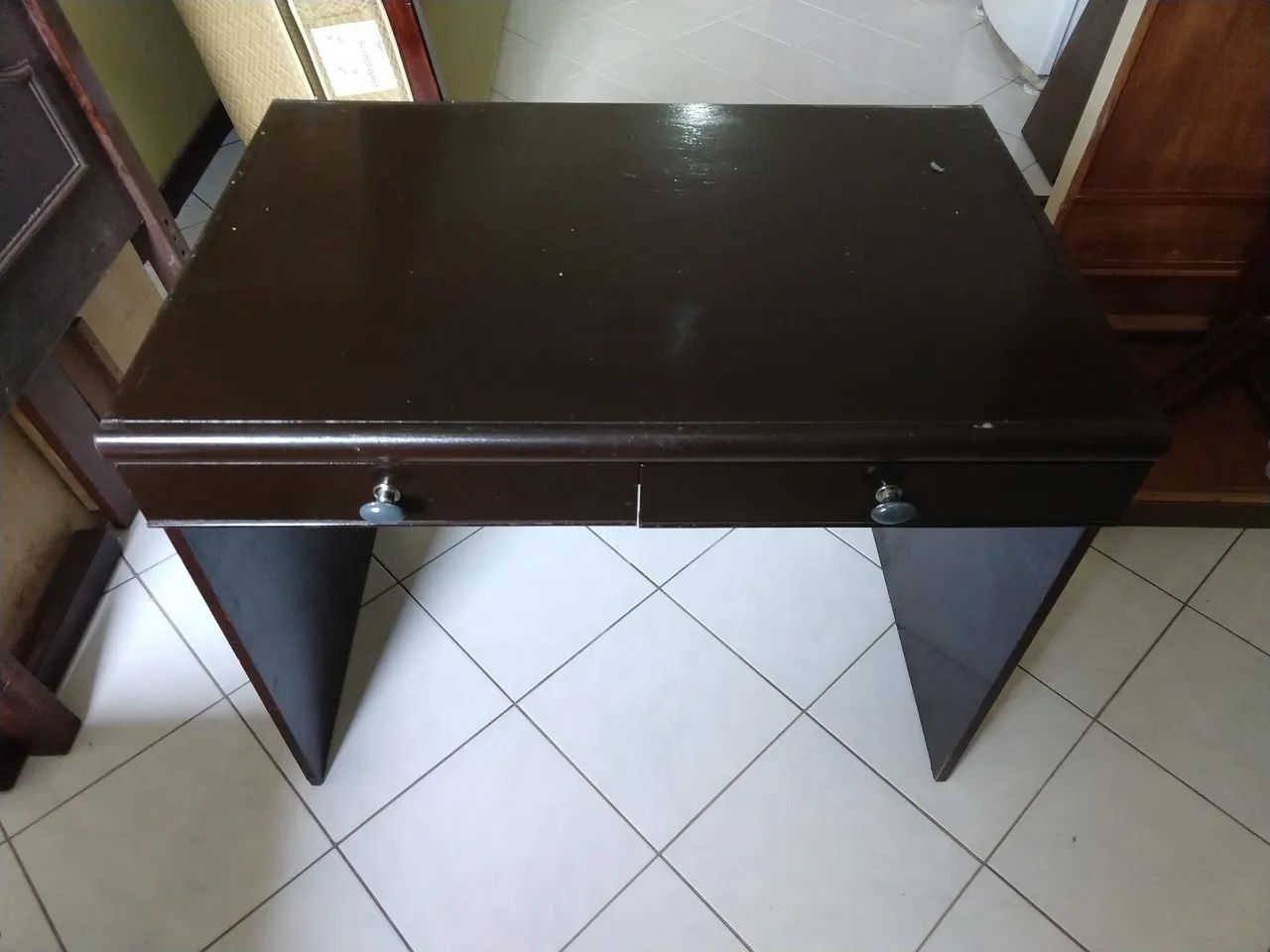 Escrivanhira mesa escritório - Foto 2